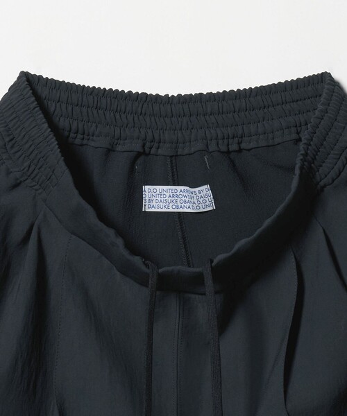 UNITED ARROWS & SONS by DAISUKE OBANA（ユナイテッドアローズアンドサンズバイダイスケオバナ）の「＜D.O UNITED ARROWS BY DAISUKE OBANA for WOMEN＞Ⅰ 2P WIDE TPD PANTS/パンツ（その他パンツ・レディース・ダークグリーン/ブラック・M/S）」の12枚目の写真