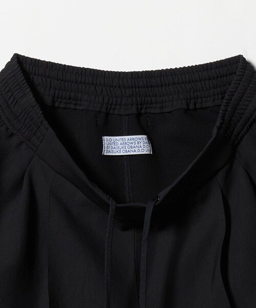 UNITED ARROWS & SONS by DAISUKE OBANA（ユナイテッドアローズアンドサンズバイダイスケオバナ）の「＜D.O UNITED ARROWS BY DAISUKE OBANA for WOMEN＞Ⅰ 2P WIDE TPD PANTS/パンツ（その他パンツ・レディース・ダークグリーン/ブラック・M/S）」の18枚目の写真