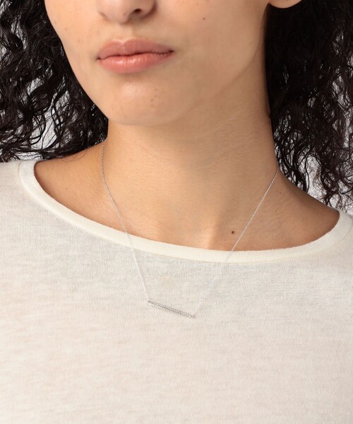 sumikaneko(スミカネコ)の「sumikaneko Horizon ネックレス(ネックレス・レディース・シルバー・FREE)」の2枚目の写真