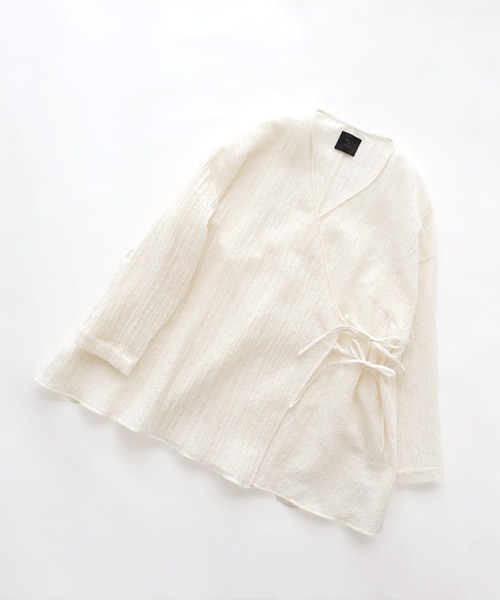 セール】フクロウと湖畔に映るわたしと“はおり”（カーディガン/ボレロ