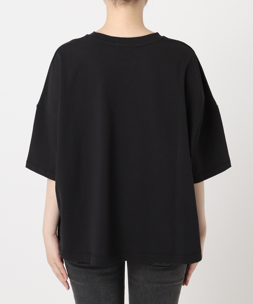 JOURNAL STANDARD relume（ジャーナルスタンダード　レリューム）の「《追加5》ギャザーヘムショートスリーブTシャツ（Tシャツ/カットソー・レディース・ブラック/ライトグレー/ホワイト/ベージュ・FREE）」の19枚目の写真