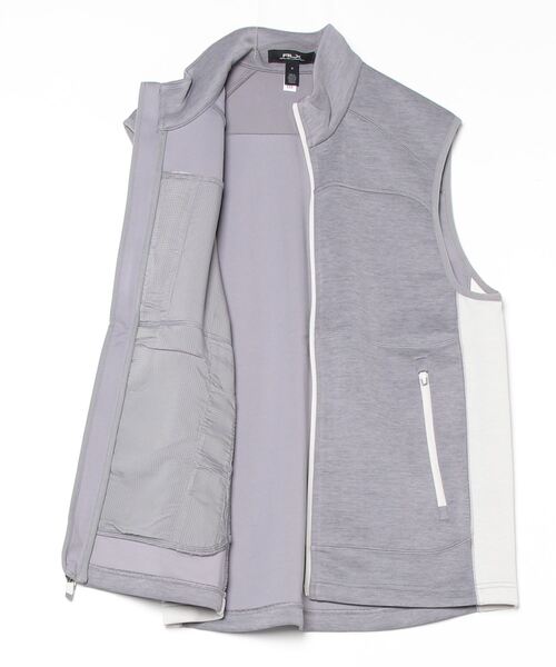 セール】ストレッチ ダブルニット フルジップ ベスト（その他アウター