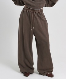 BLACKUP（ブラックアップ）の「[B-BASIC] ピグメントヘビースウェットワイド2WAYパンツ（スウェットパンツ）」