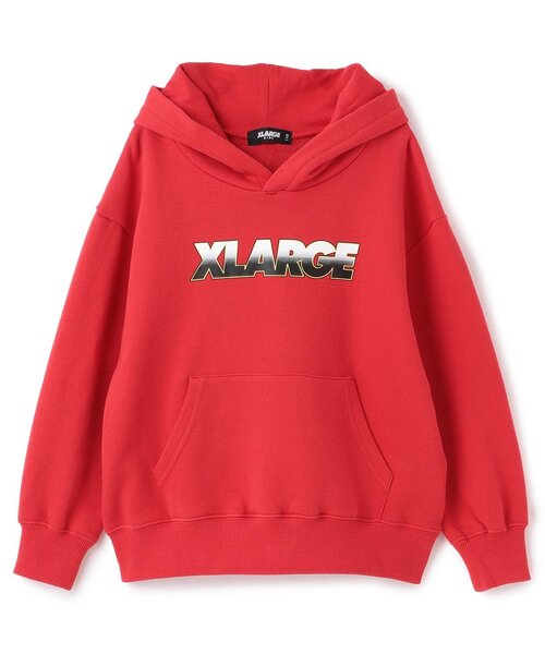 XLARGE KIDS（エクストララージキッズ）の「【人気商品再入荷】【直営店で取り扱い無し】ミュージックグラフィックプルパーカー（パーカー・キッズ・トップグレー/ブラック/レッド・130cm/140cm/110cm/120cm/100cm）」の3枚目の写真
