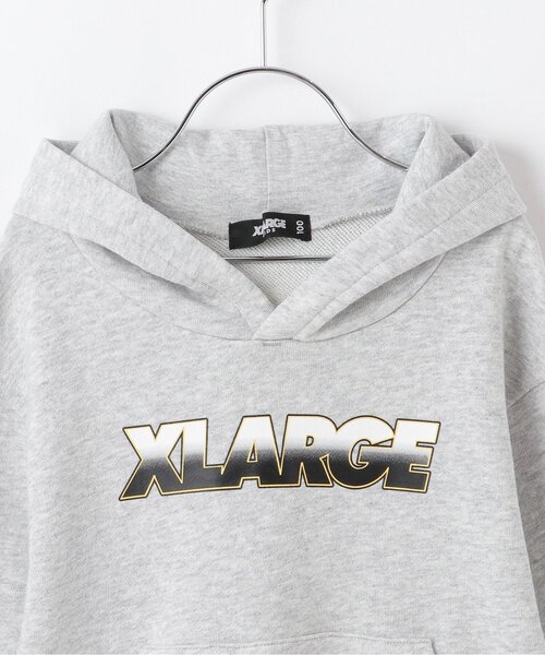 XLARGE KIDS（エクストララージキッズ）の「【人気商品再入荷】【直営店で取り扱い無し】ミュージックグラフィックプルパーカー（パーカー・キッズ・トップグレー/ブラック/レッド・130cm/140cm/110cm/120cm/100cm）」の5枚目の写真