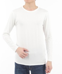 CLOTHY（クロシィ）の「【薄手なのにしっかり保温！裏微起毛インナー】メンズプラズマヒートインナーシャツ（インナーウェア/肌着）」