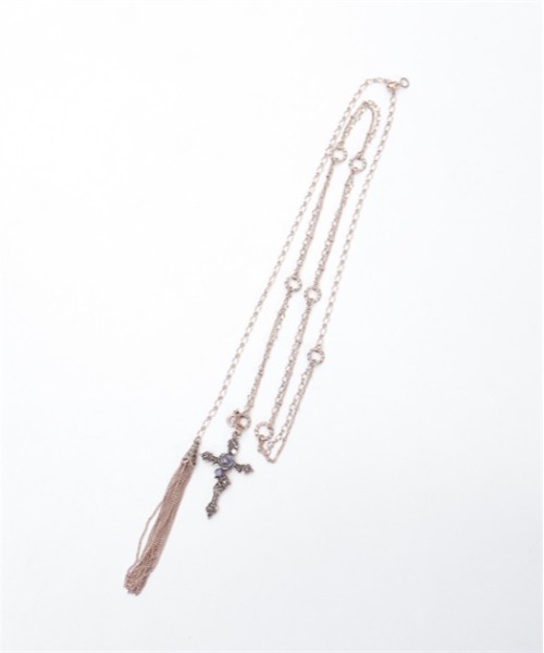 axes femme(アクシーズファム)の「繊翳の薔薇十字マルチチェーン(その他雑貨・レディース・ゴールド/ブラック・FREE)」の10枚目の写真