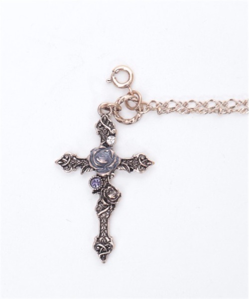 axes femme(アクシーズファム)の「繊翳の薔薇十字マルチチェーン(その他雑貨・レディース・ゴールド/ブラック・FREE)」の9枚目の写真