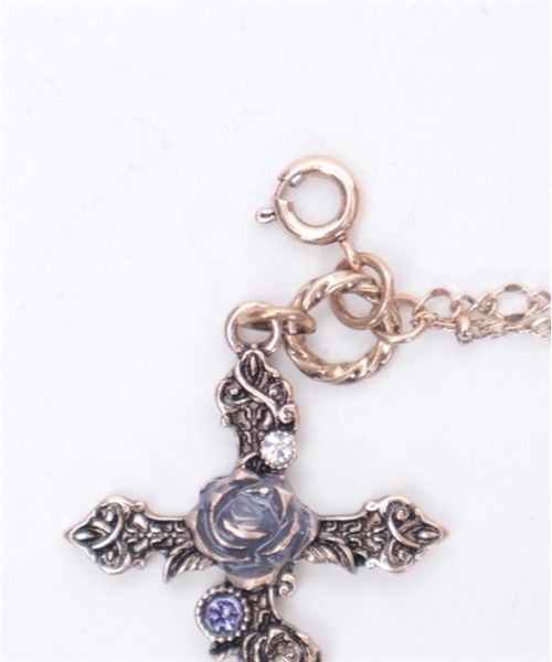 axes femme(アクシーズファム)の「繊翳の薔薇十字マルチチェーン(その他雑貨・レディース・ゴールド/ブラック・FREE)」の8枚目の写真