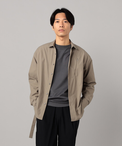 β MEN（ベータメン）の「ジップポケット シャツ（シャツ/ブラウス・メンズ・グレー/ネイビー・FREE）」の20枚目の写真