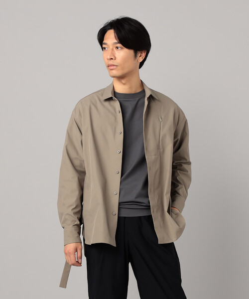 β MEN（ベータメン）の「ジップポケット シャツ（シャツ/ブラウス・メンズ・グレー/ネイビー・FREE）」の19枚目の写真