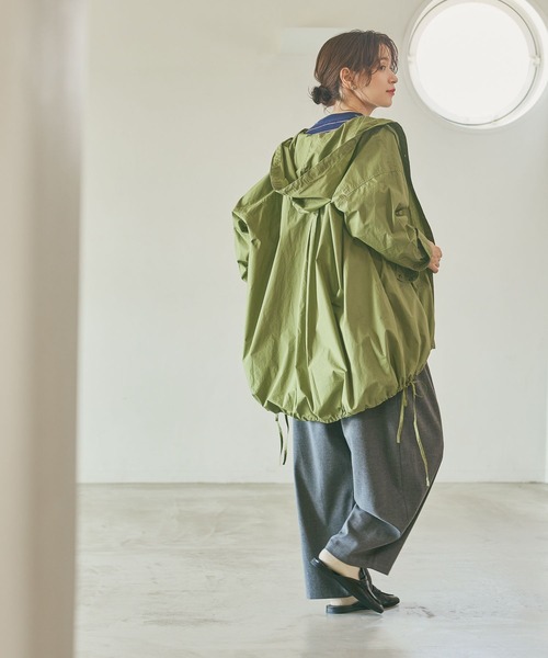 studio CLIP（スタディオクリップ）の「《days》タックトラウザーパンツ[プチ・プラスサイズあり]（その他パンツ・レディース・ブラック/ブラウン/チャコール・LARGE/PF/ﾌﾘｰ(L)/MEDIUM）」の14枚目の写真