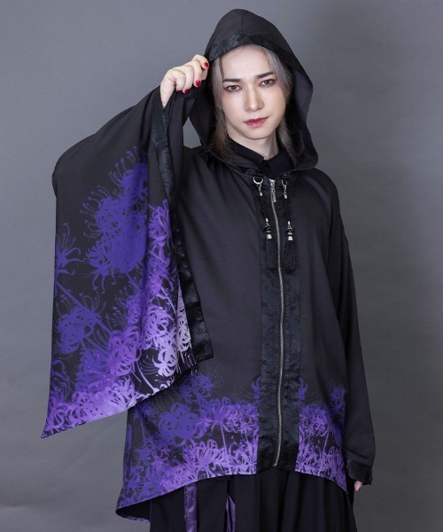 REZEN（リゼン）の「彼岸花羽織パーカー（その他アウター）」 - WEAR