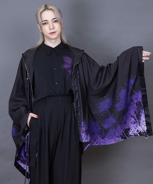 REZEN（リゼン）の「彼岸花羽織パーカー（その他アウター）」 - WEAR