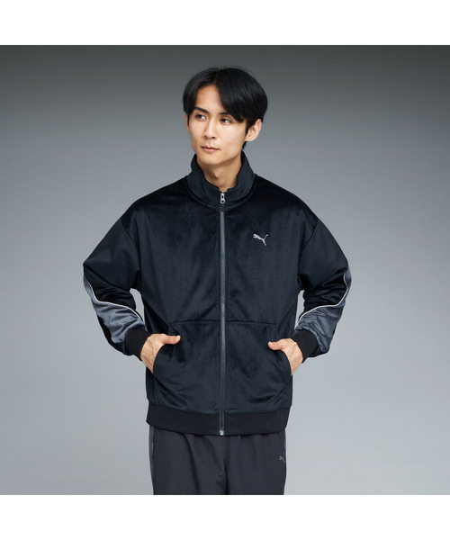 セール】PUMA プーマ メンズ CORE HERITAGE ベロア ジャケット