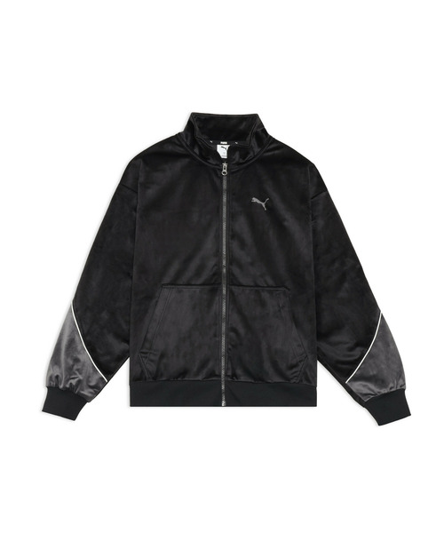 PUMA(プーマ)の「PUMA プーマ メンズ CORE HERITAGE ベロア ジャケット(ジャージ・メンズ・ブラック/ダークグレー/ネイビー・X-LARGE/XX-LARGE/SMALL/LARGE/MEDIUM)」の7枚目の写真