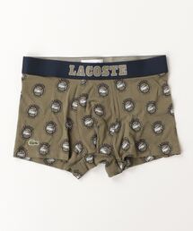 LACOSTE(ラコステ)のシングルパック オールオーバーシーズナルプリントストレッチコットントランクショーツ(ボクサーパンツ)