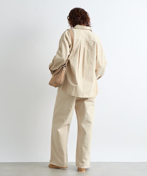 RIVE DROITE(リヴドロワ)の「【MONN.:.(モン)】バギーデニムパンツ(デニムパンツ・レディース・ブルー/ベージュ・38/36/34)」の5枚目の写真