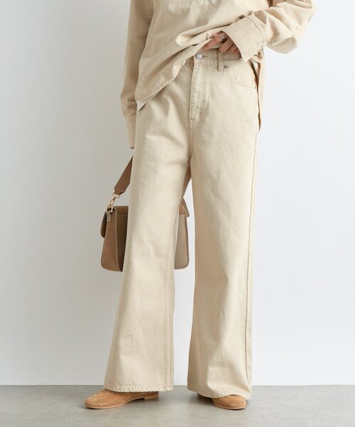 RIVE DROITE(リヴドロワ)の「【MONN.:.(モン)】バギーデニムパンツ(デニムパンツ・レディース・ブルー/ベージュ・38/36/34)」の6枚目の写真