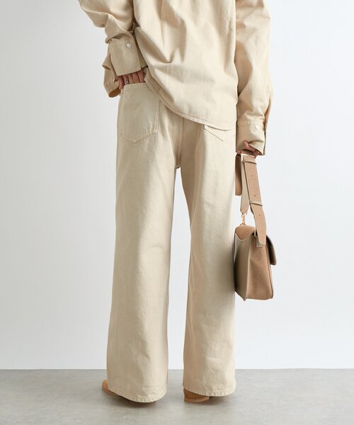 RIVE DROITE(リヴドロワ)の「【MONN.:.(モン)】バギーデニムパンツ(デニムパンツ・レディース・ブルー/ベージュ・38/36/34)」の8枚目の写真