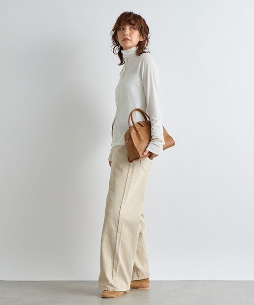 RIVE DROITE(リヴドロワ)の「【MONN.:.(モン)】バギーデニムパンツ(デニムパンツ・レディース・ブルー/ベージュ・38/36/34)」の10枚目の写真