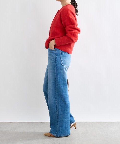 RIVE DROITE(リヴドロワ)の「【MONN.:.(モン)】バギーデニムパンツ(デニムパンツ・レディース・ブルー/ベージュ・38/36/34)」の15枚目の写真