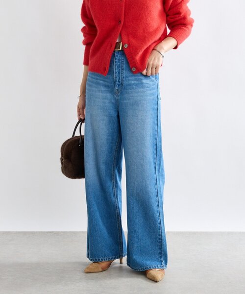 RIVE DROITE(リヴドロワ)の「【MONN.:.(モン)】バギーデニムパンツ(デニムパンツ・レディース・ブルー/ベージュ・38/36/34)」の17枚目の写真