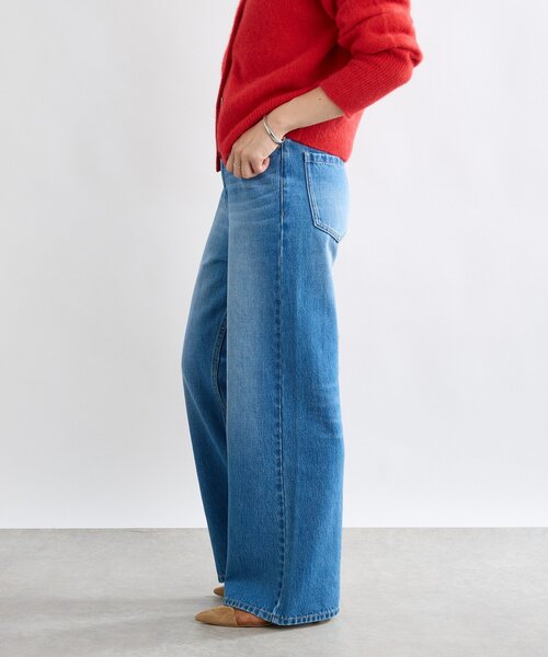 RIVE DROITE(リヴドロワ)の「【MONN.:.(モン)】バギーデニムパンツ(デニムパンツ・レディース・ブルー/ベージュ・38/36/34)」の18枚目の写真