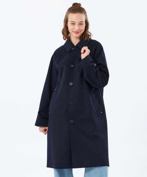 【新品未使用】マッキントッシュフィロソフィー　丸襟コート セール】 PERTEX(R) SHIELD ラグランステンカラーコート