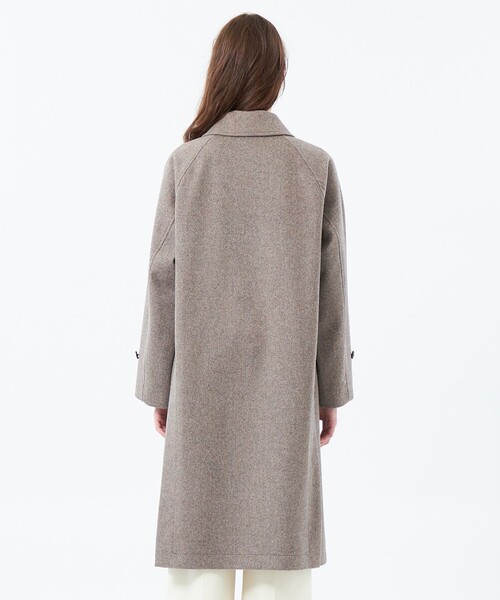 COSWAY（コズウェイ）】ウールカシミヤ製（ステンカラーコート