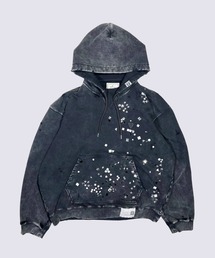 Maison MIHARA YASUHIRO | 【MIHARAYASUHIRO/ミハラヤスヒロ】EMBELLISHED BLEACHED HOODIE(パーカー)