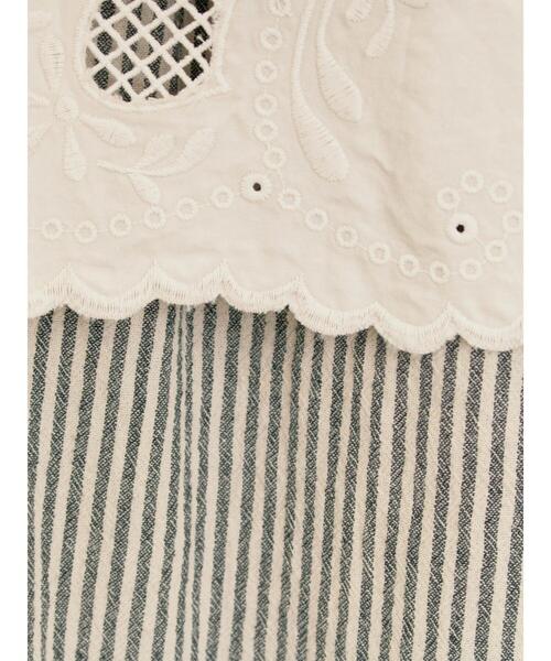 Samansa Mos2（サマンサ モスモス）の「刺繍クロス付きスカート（スカート・レディース・ブルー/チャコールグレー/ブラック/ベージュ・F）」の11枚目の写真