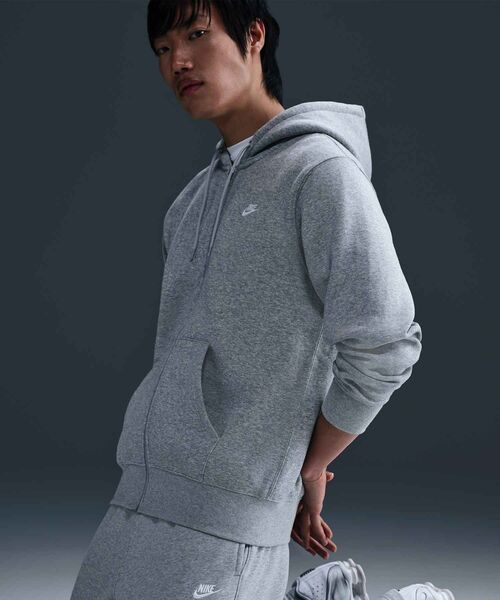 ナイキ クラブ メンズ フルジップ フリース パーカー / Nike Club
