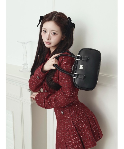 DDロゴレザーハンドバッグ（ハンドバッグ）｜Darich（ダーリッチ）の