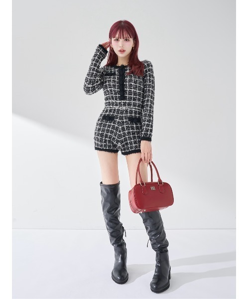 Darich DDロゴレザーハンドルバッグ DDロゴレザーハンドバッグ（ハンドバッグ）｜Darich（ダーリッチ）の