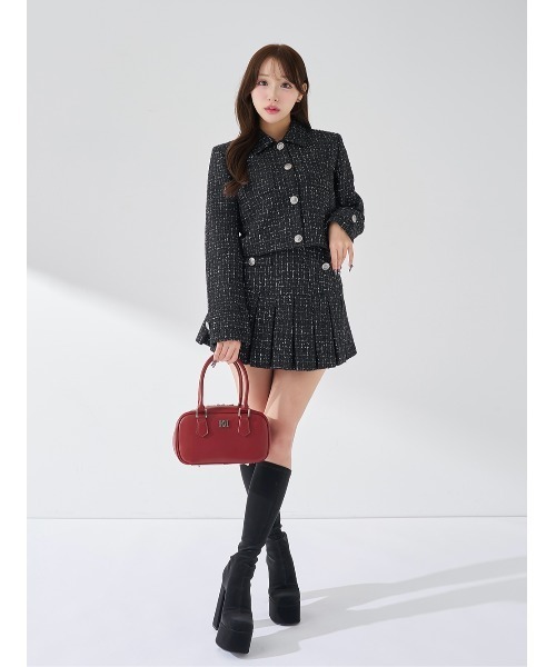 DDロゴレザーハンドバッグ（ハンドバッグ）｜Darich（ダーリッチ）の