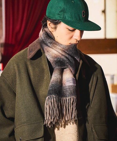 ダブルフェイスウールマフラー（マフラー）｜niko and（ニコアンド