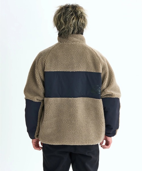 Quiksilver(クイックシルバー)の「BOA JACKET /クイックシルバーモコモコボアブルゾン(ブルゾン・メンズ・ホワイト/ブラック/カーキ/ベージュ・MEDIUM/LARGE/X-LARGE/SMALL)」の18枚目の写真