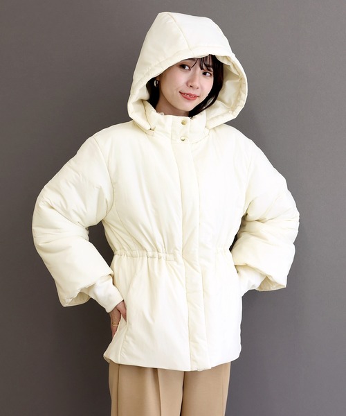 ✨極美品 エムエイチエル パテッドコットンナイロンジャケット ドローコード 中綿 ドロスト中綿パデットコート（ナイロンジャケット）｜Aletta vita