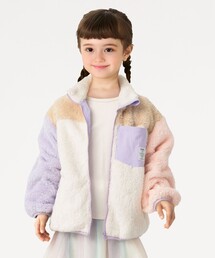 SHIPS Colors（シップス カラーズ）の「SHIPS Colors:90～140cm / 〈洗濯機可能〉ボア ジップ ジャケット（ブルゾン・キッズ）」