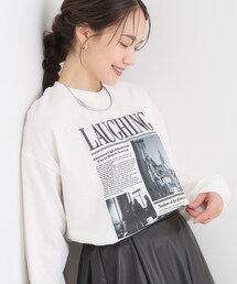 Cutie Blonde | 刺繍アソートロンT(Tシャツ/カットソー)
