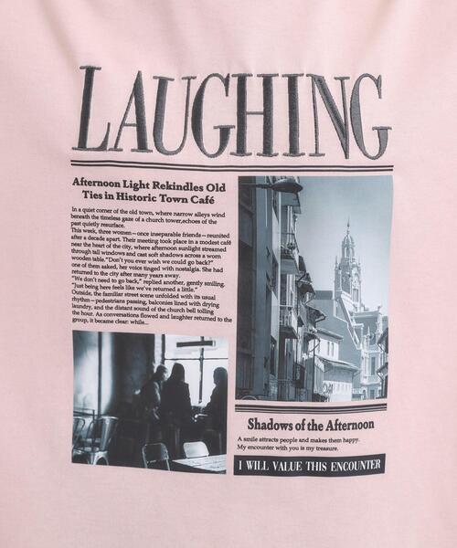 Cutie Blonde（キューティーブロンド）の「選べる3柄 刺繍アソートロンT（Tシャツ/カットソー・レディース・ホワイト系1/ピンク系3/ブラック系/ホワイト系3/ブラウン系その他2/チャコールグレー・00）」の13枚目の写真