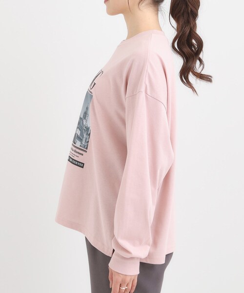 Cutie Blonde（キューティーブロンド）の「選べる3柄 刺繍アソートロンT（Tシャツ/カットソー・レディース・ホワイト系1/ピンク系3/ブラック系/ホワイト系3/ブラウン系その他2/チャコールグレー・00）」の11枚目の写真