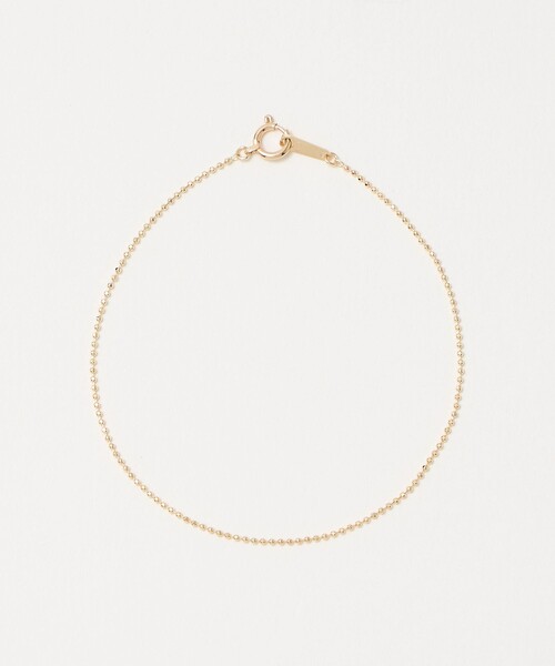 BEAUTY&YOUTH UNITED ARROWS（ビューティーアンドユースユナイテッドアローズ）の「K10YG THIN ブレスレット（ブレスレット・メンズ・その他1/その他2・FREE）」の3枚目の写真