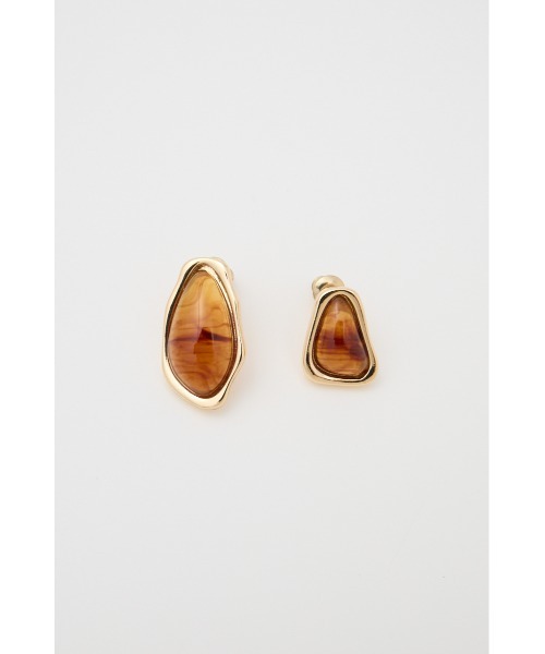 MOUSSY（マウジー）の「CLEAR MARBLE ピアス（ピアス（両耳用）・レディース・ゴールド/シルバー・FREE）」の3枚目の写真