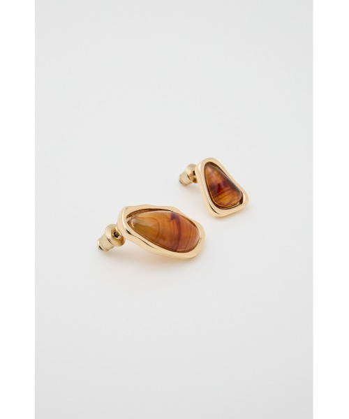 MOUSSY（マウジー）の「CLEAR MARBLE ピアス（ピアス（両耳用）・レディース・ゴールド/シルバー・FREE）」の5枚目の写真