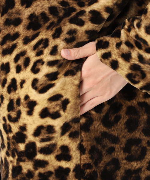 AP STUDIO（エーピーストゥディオ）の「レオパードコート（チェスターコート・レディース・キャメル・FREE）」の15枚目の写真