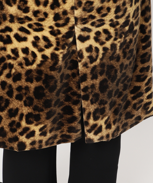 AP STUDIO（エーピーストゥディオ）の「レオパードコート（チェスターコート・レディース・キャメル・FREE）」の18枚目の写真