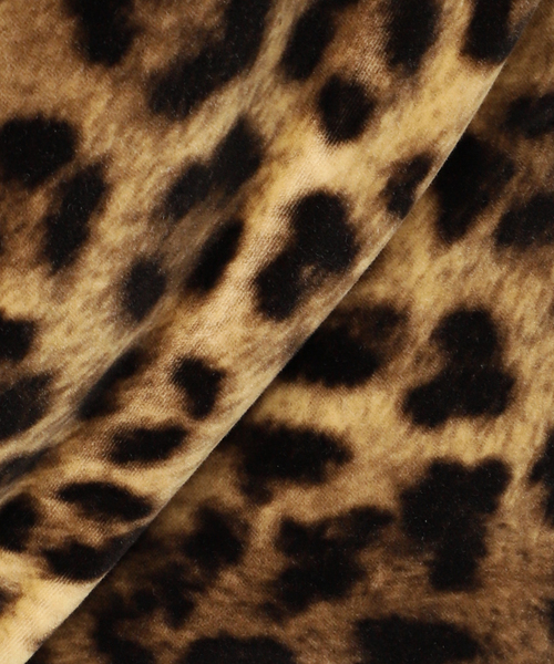 AP STUDIO（エーピーストゥディオ）の「レオパードコート（チェスターコート・レディース・キャメル・FREE）」の4枚目の写真