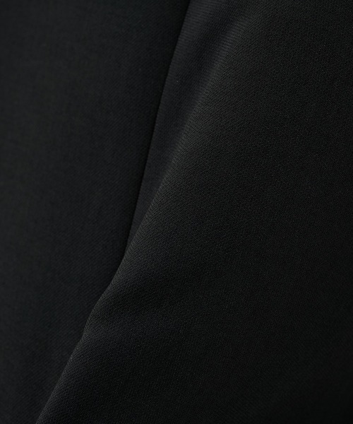 STUDIOUS（ステュディオス）の「【STUDIOUS】ドリームテックダブルジャケット（テーラードジャケット・メンズ・ブラック/モカ・1/2/3）」の6枚目の写真